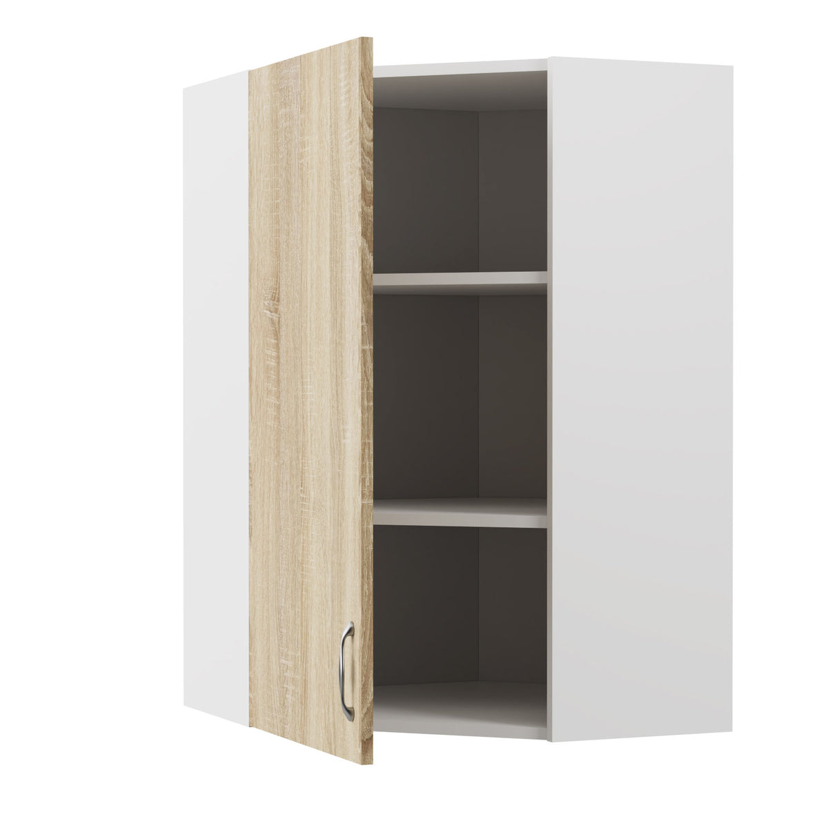 Modest Πάνω Ντουλάπι Γωνιακό Σονόμα 60-60x30x92