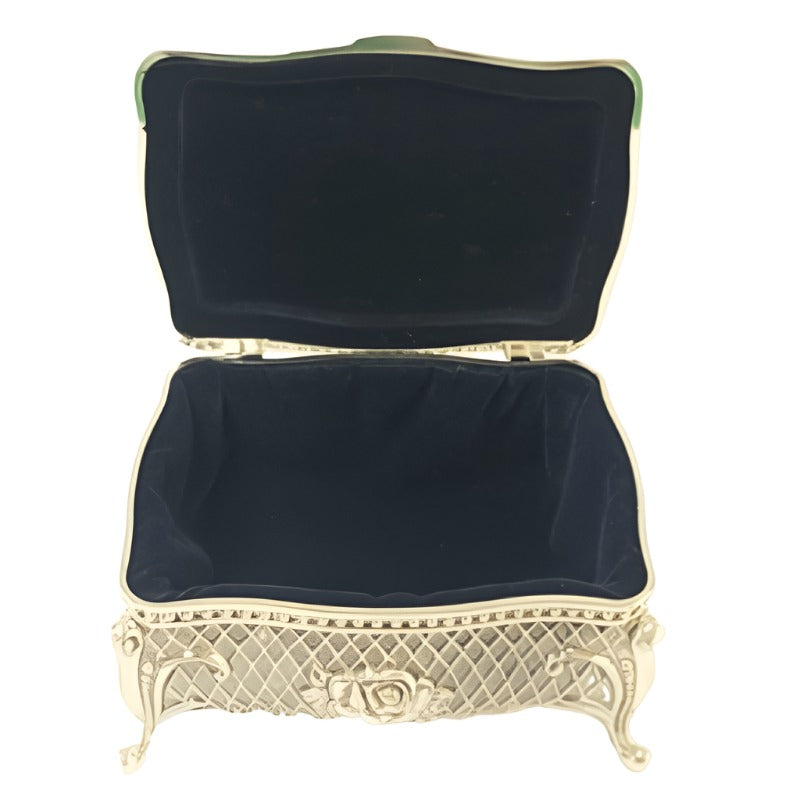 Μπιζουτιέρα Επάργυρη Ασημί 10x8x6