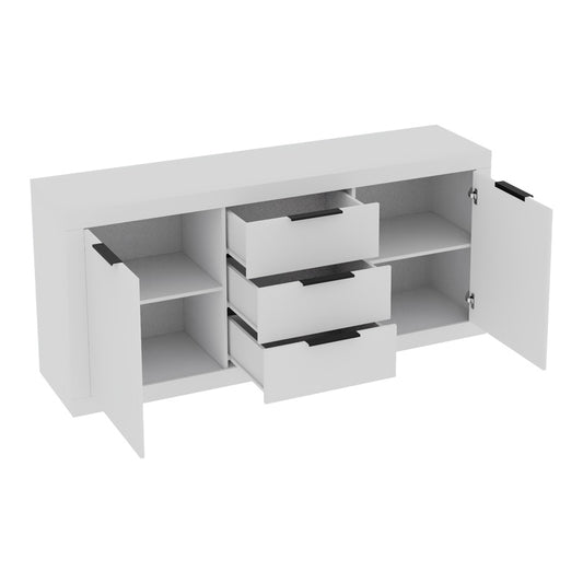 Μπουφές Doha σε Λευκή Απόχρωση 180x45x80.5