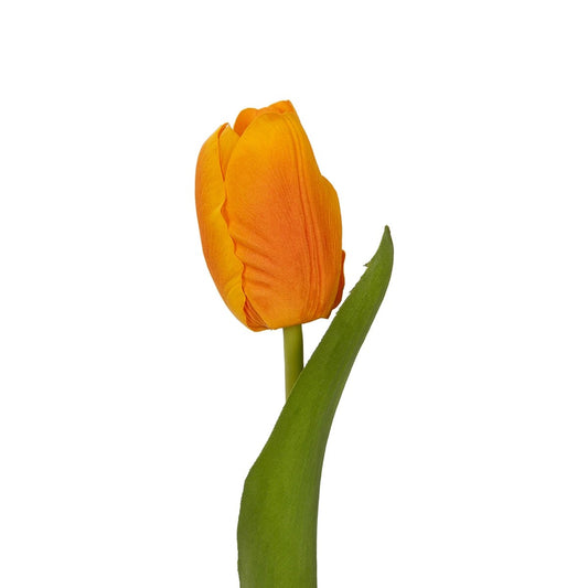 ORANGE TULIP BRANCH 21202 Τεχνητό Διακοσμητικό Κλαδί Πορτοκαλί Τουλίπα Y37cm