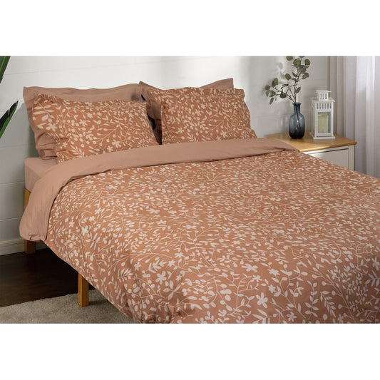 Σετ Σεντόνι με Λάστιχο 1x(100x200+30εκ) + 1(50x72εκ) Olia Μπεζ