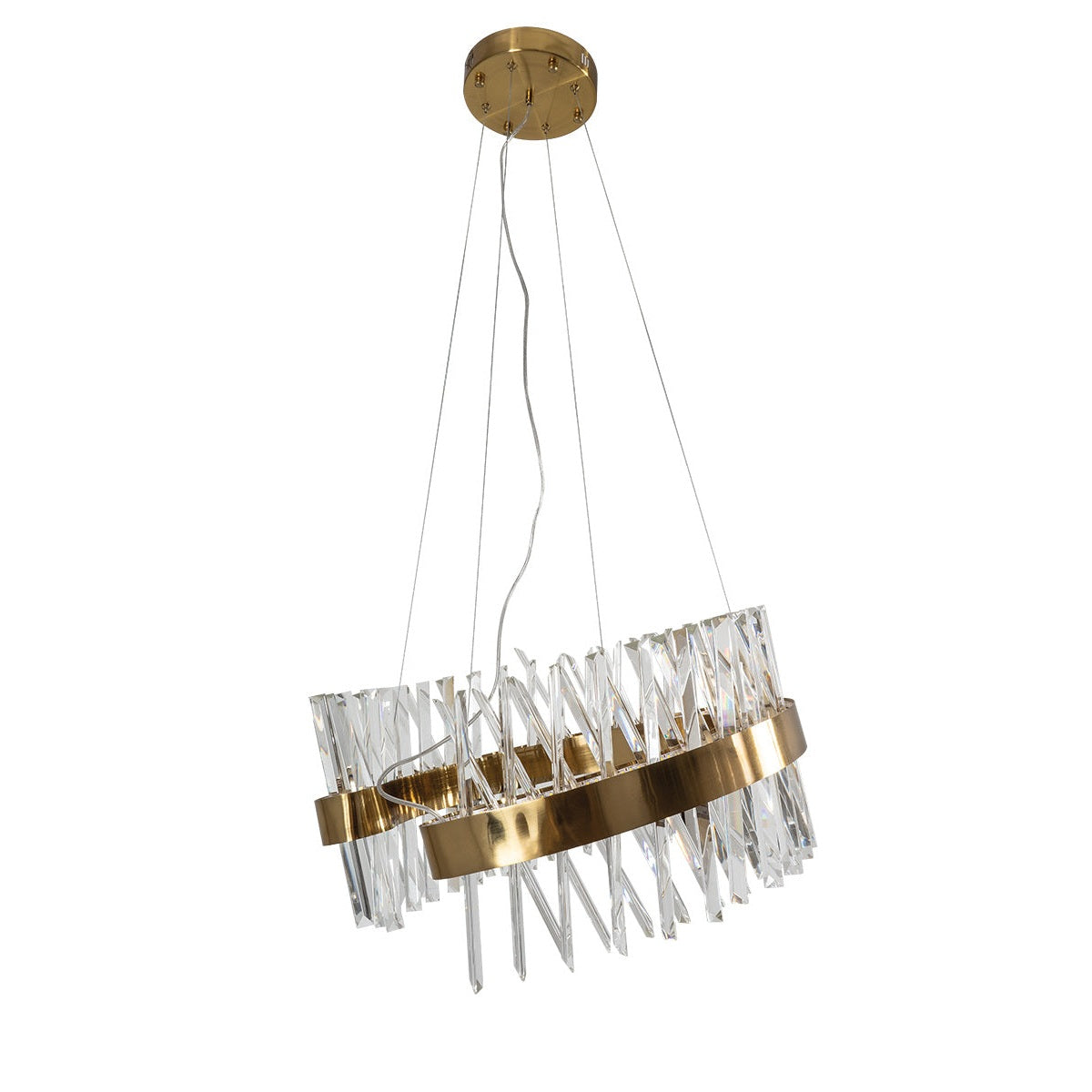 PDC 678 GD ΚΡΕΜΑΣΤΟ LED ΠΕΤΑΛΟ ΜΕ ΚΡΥΣΤΑΛΛΑ Φ60x(30-100)