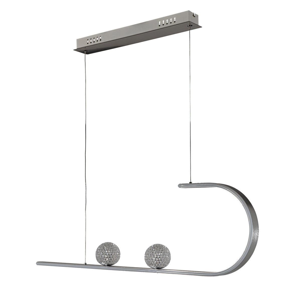 PDC 689 ΝΜ # ΡΑΓΑ ΚΡΕΜΑΣΤΗ LED ΜΠΑΣΤΟΥΝΙ 98x10x100