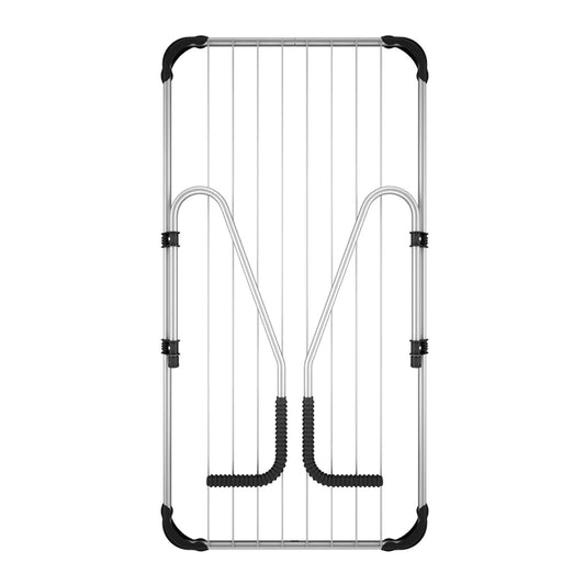 Απλώστρα Ρούχων Μπαλκονιού Πτυσσόμενη Μεταλλική Μήκος Απλώματος 11m