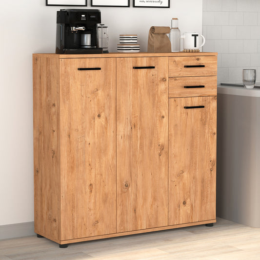 Παπουτσοθήκη - Ντουλάπι Polly Χρώμα Pine Oak 108x35x108