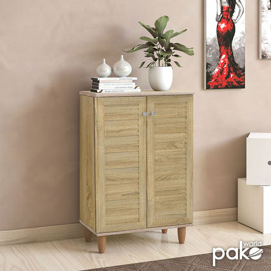 Παπουτσοθήκη-Ντουλάπι Santo 10 Ζεύγων Χρώμα Sonoma 60x34,5x91,5