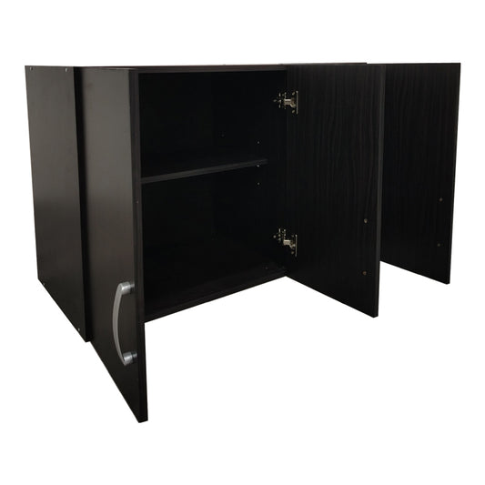 Πατάρι Ντουλάπας Τρίφυλλο Lego σε Wenge Απόχρωση 90x41.5x60