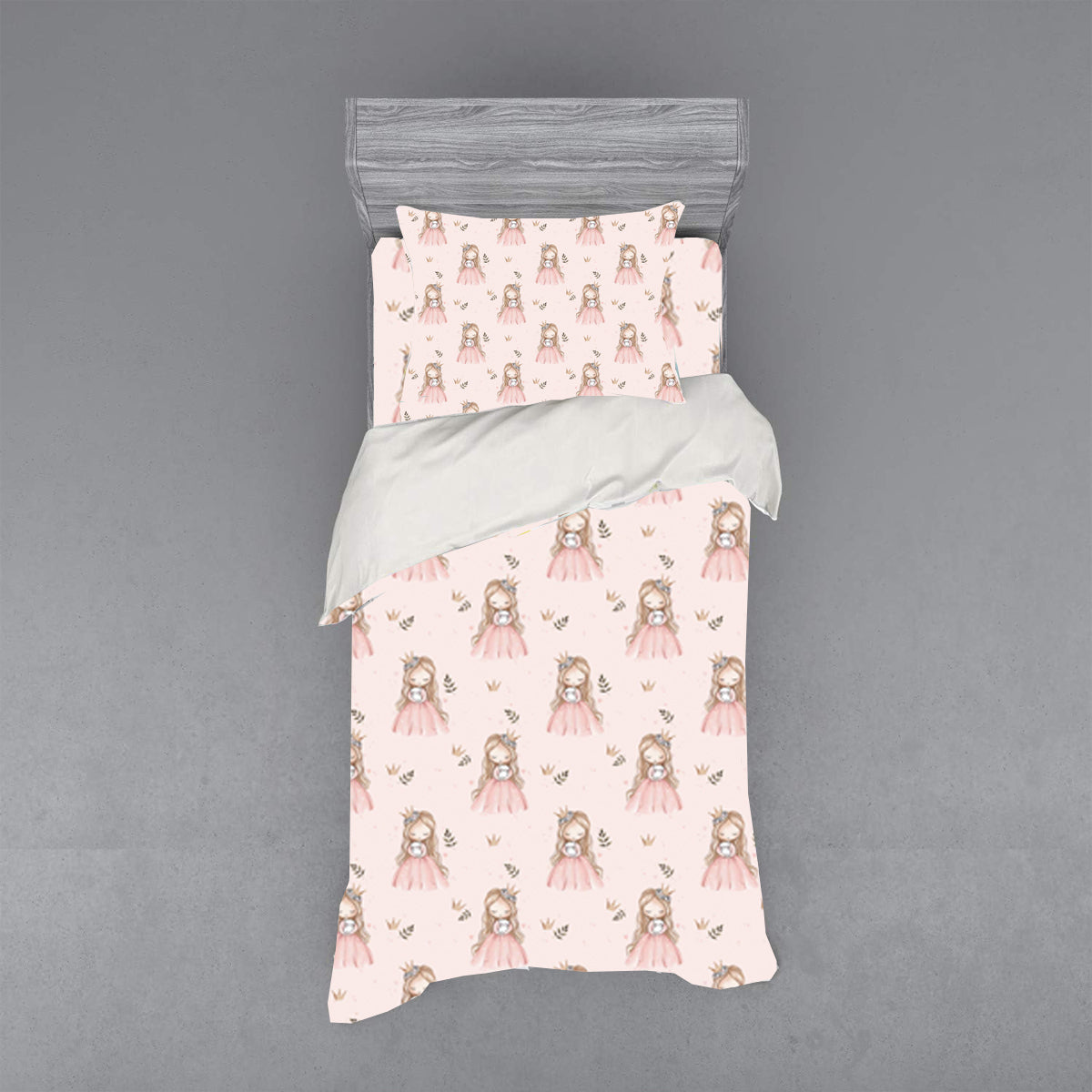 Παιδικό Σεντόνι με Λάστιχο 1x(105x200+30εκ) + 1x(52x72εκ) Princess