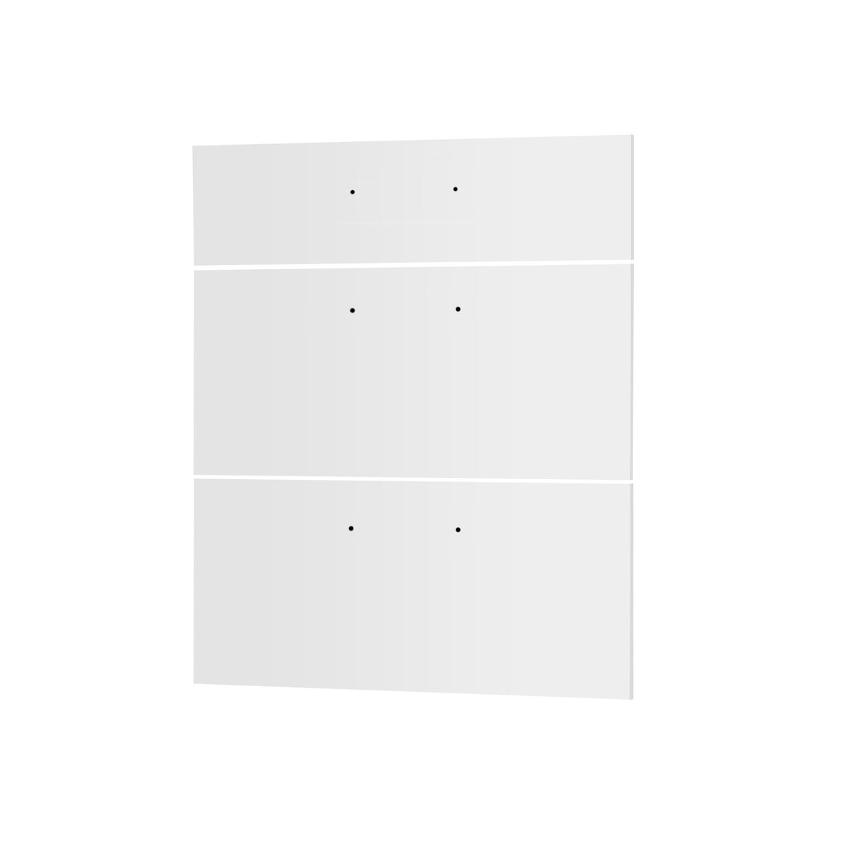 Προσόψεις Συρταρίερας Charlotte Λευκό 60x71.4x1.6