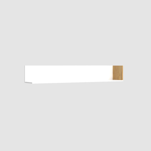 Ράφι Santes Χρυσό Δρυς-Λευκό 155x27x24.5