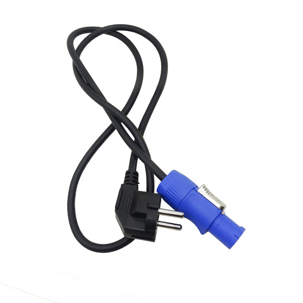 Ρευματολήπτης POWERCON 2 Pin Μήκος 110cm Schuko EU Plug High Quality 51192