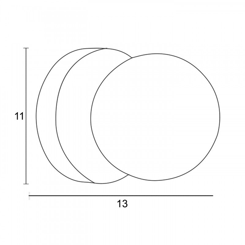 Απλίκα G9 Χρυσή Ματ