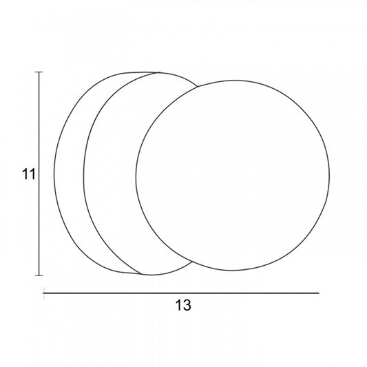 Απλίκα G9 Χρυσή Ματ