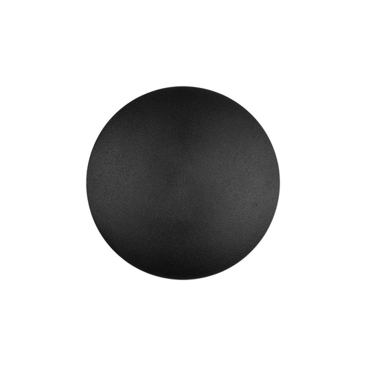 SOL 60690 Μοντέρνο Φωτιστικό Τοίχου - Απλίκα LED 12W 1500lm 30° AC 220-240V Αδιάβροχο IP65 Θερμό Λευκό 2700K - CREE XPE Chip & TÜV SÜD Driver - Μαύρο Ματ - Μ12 x Π5.5 x Υ12