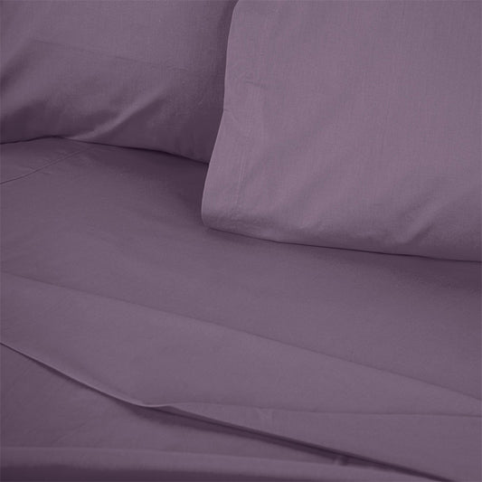 Σεντόνι Tonne Cotton Box Διπλό 240x260εκ Χρώμα Dusty Rose