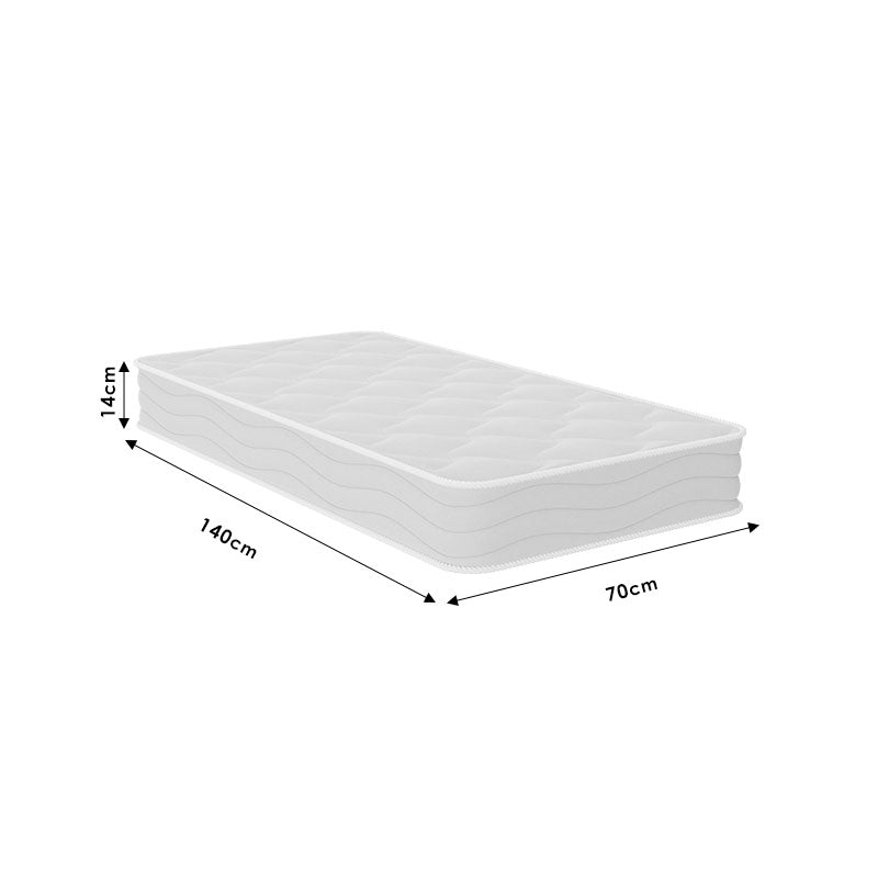Στρώμα Cotton Baby Chic Strom Διπλής Όψης 14εκ 70x140εκ