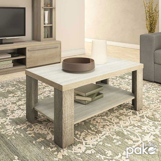 Τραπέζι Σαλονιού Riano Χρώμα Sonoma 89,5x49,5x42,5