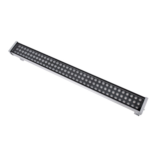 WASHER-GAIA 90217 Μπάρα Φωτισμού Wall Washer LED 216W 19440lm 10° DC 24V Αδιάβροχο IP67 L100 x W10.2 x H9.5cm Θερμό Λευκό 2700K - Ασημί