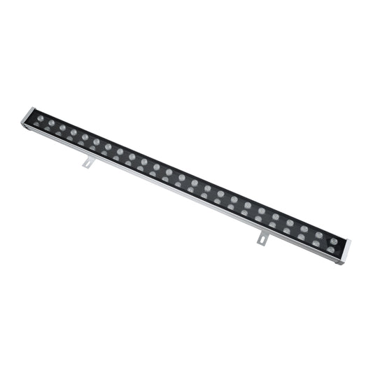 WASHER-NASIA 90159 Μπάρα Φωτισμού Wall Washer LED 48W 4560lm 15° DC 24V Αδιάβροχο IP67 Μ100 x Π6.5 x Υ6.6cm Φυσικό Λευκό 4000K - Γκρι Ανθρακί