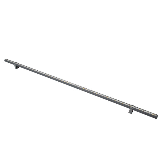 WASHER-STELLAR 90574 Μπάρα Φωτισμού Ultra Slim Wall Washer LED 12W 1020lm 30° DC 24V Αδιάβροχο IP67 Μ100 x Π2 x Υ1.8cm Αρχιτεκτονικό Πορτοκαλί 2200K - Γκρι Ανθρακί