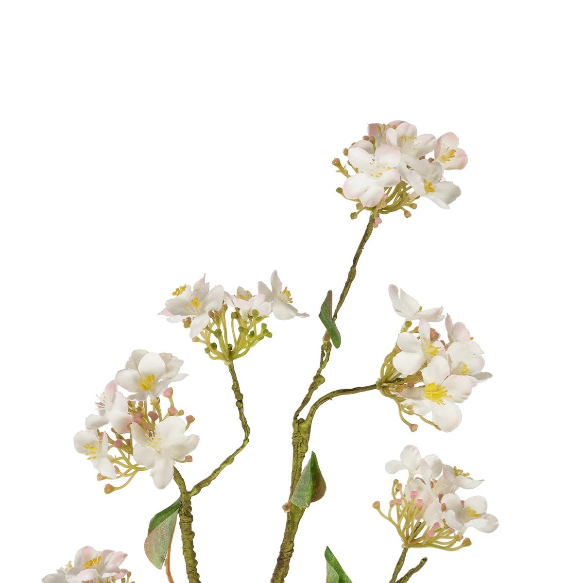 WHITE CHERRY BLOSSOM BRANCH 21320 Τεχνητό Διακοσμητικό Λευκό Κλαδί Κερασίας Y88cm