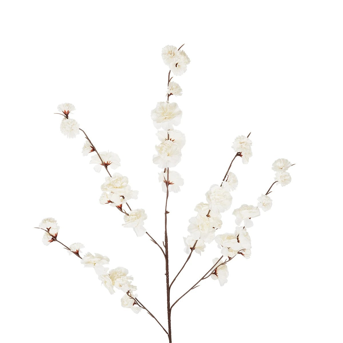 WHITE GUAXIA FLOWER BRANCH 21456 Τεχνητό Διακοσμητικό Κλαδί Λευκή Γκουάβα Y100cm