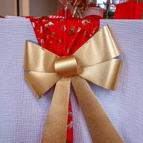 Φιόγκος σε Μεταλλικό Χρυσό 32x37εκ