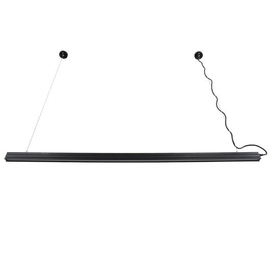 MARKET 61020-P Γραμμικό Κρεμαστό Φωτιστικό Linear LED 18W 2230lm 60° AC 220-240V Μ120 x Π2 x Υ4 Ψυχρό Λευκό 6000K - Μαύρο