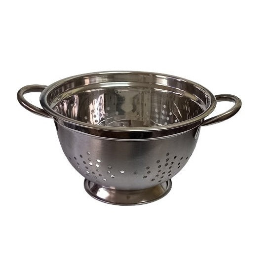 Ανοξείδωτο Σουρωτήρι Ζυμαρικών Ασημί 14x14x23