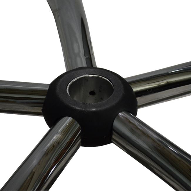 OFFICE CHAIR CHROME STAR BASE REPLACEMENT PART
