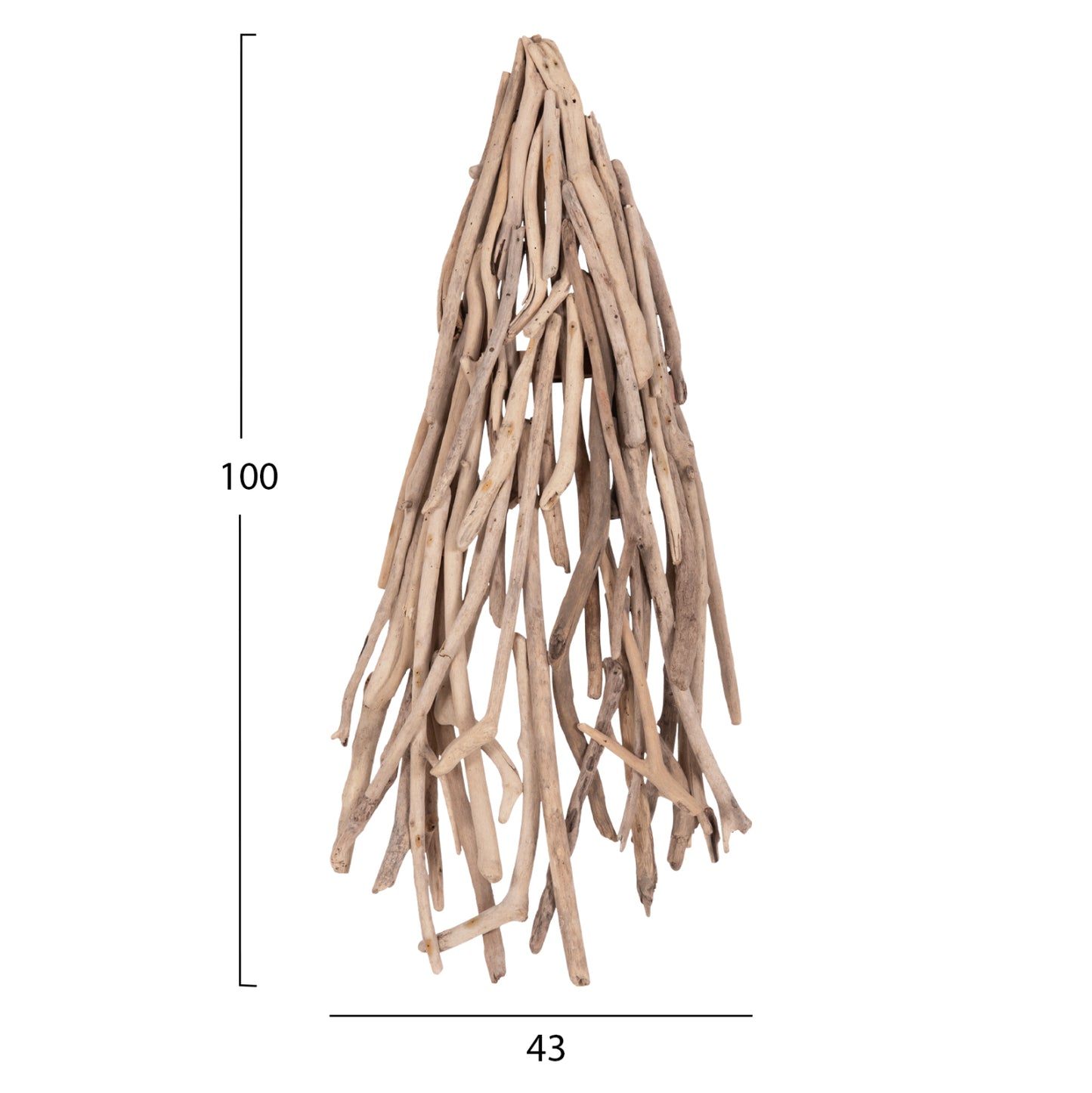 ΑΠΛΙΚΑ ΤΟΙΧΟΥ VEKNA DRIFTWOOD ΣΕ ΦΥΣΙΚΟ 43x15x100