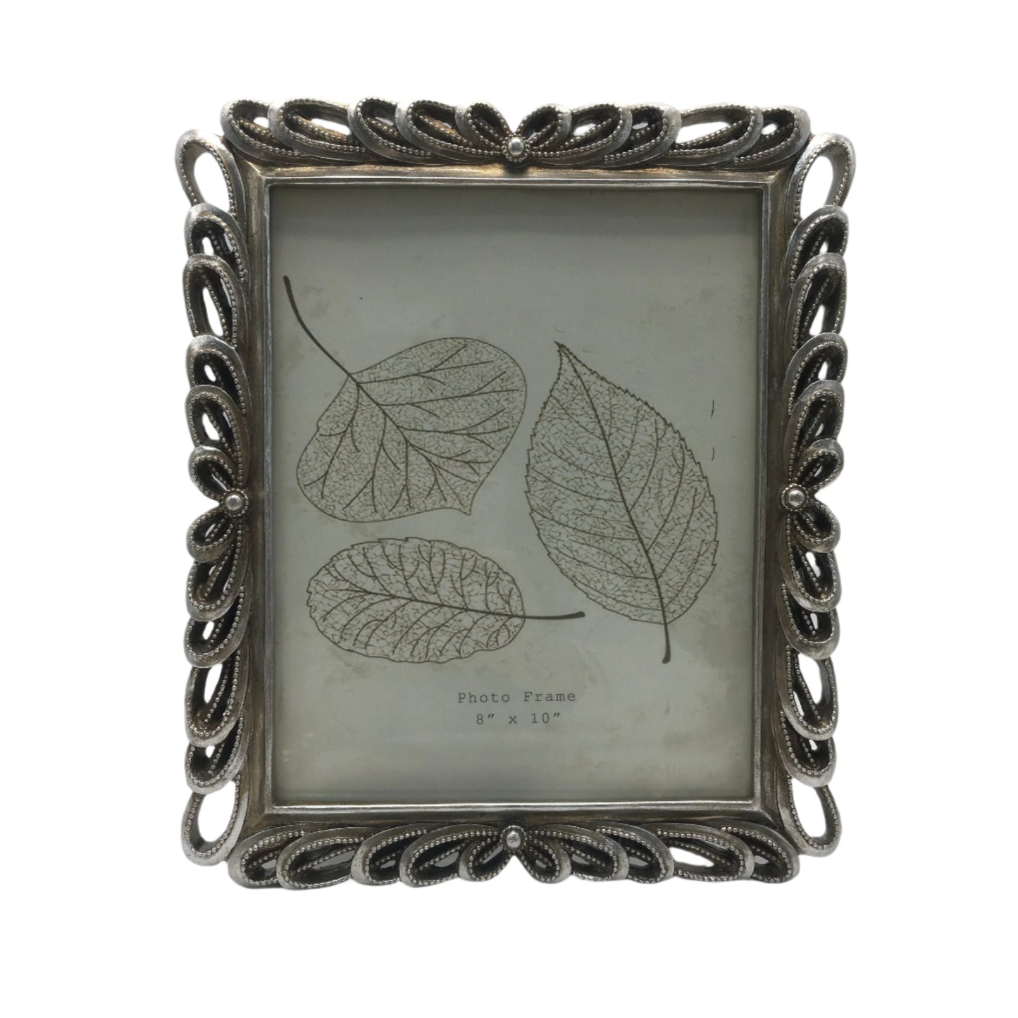 Κορνίζα Polyresin Ασημί 20×25εκ