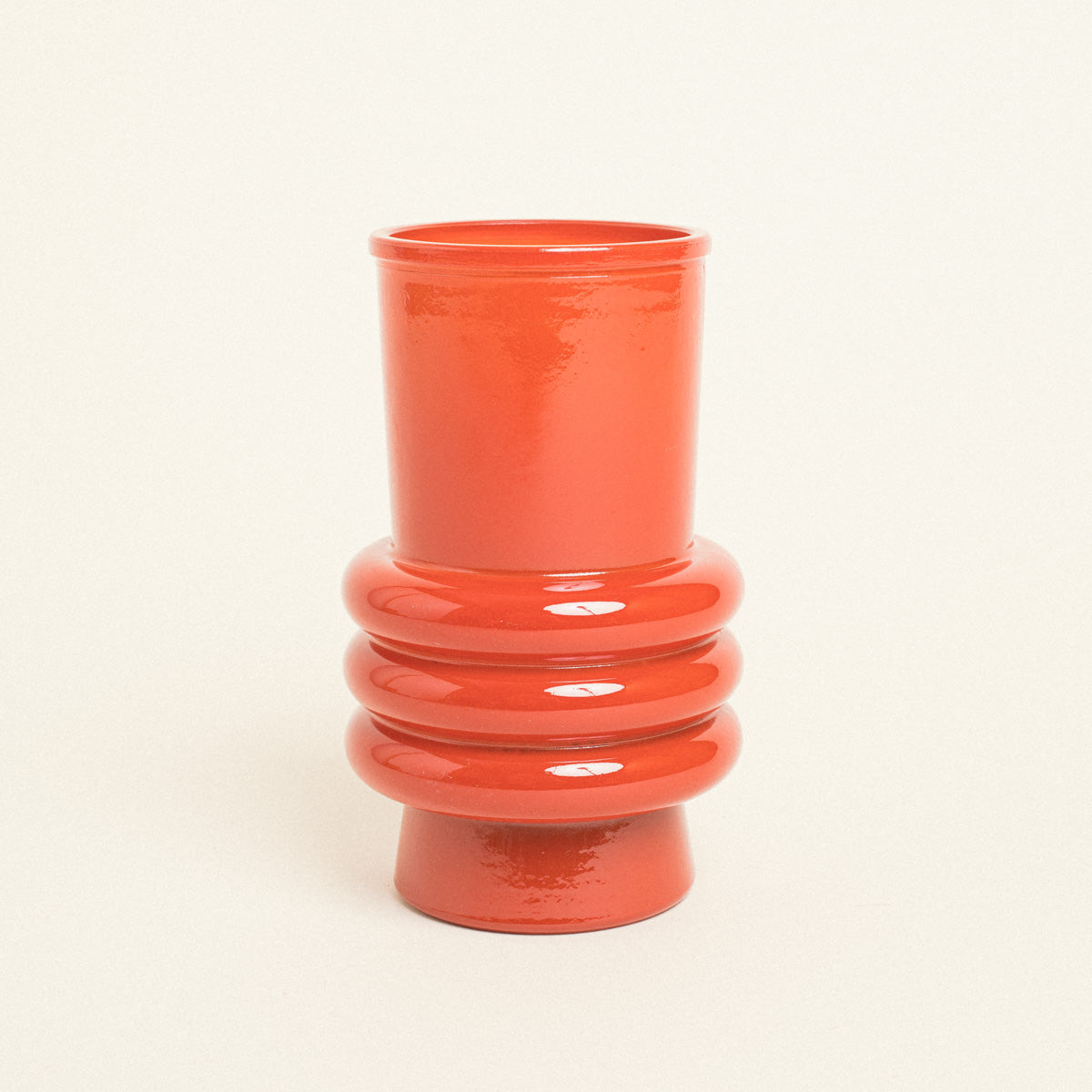 Γυάλινο Βάζο Ελάνη 17εκ