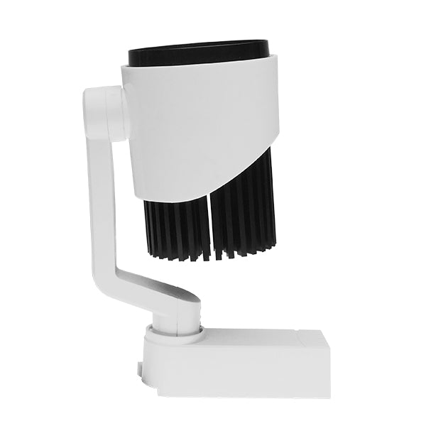 S-40024 Μονοφασικό Bridgelux COB LED Φωτιστικό Σποτ Ράγας 10W 230V 1500lm 24° Θερμό Λευκό 3000k