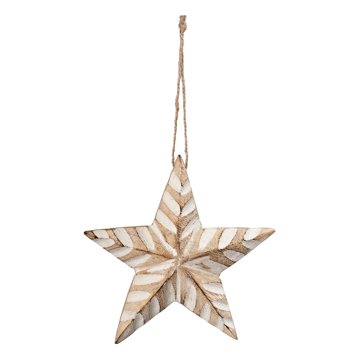 Ξύλινο Αστέρι Σκαλιστό 13εκ