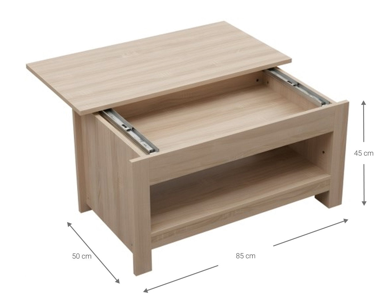 Coffee Table Access Natural 85x50x45