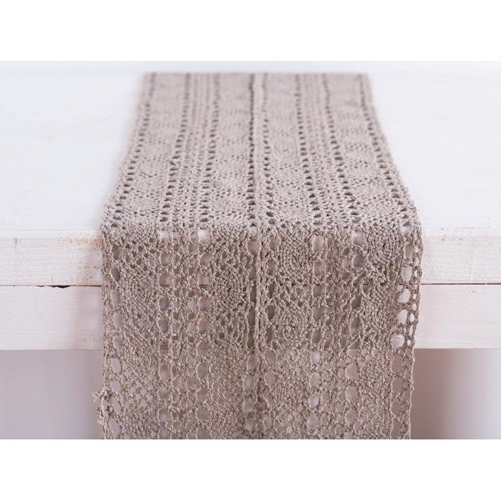 Ράννερ Δαντέλα 23εκ Μπεζ