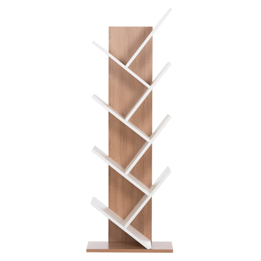 ΒΙΒΛΙΟΘΗΚΗ LIANA ΜΕΛΑΜΙΝΗ SONAMA/ΛΕΥΚΟ 46x22x128,5