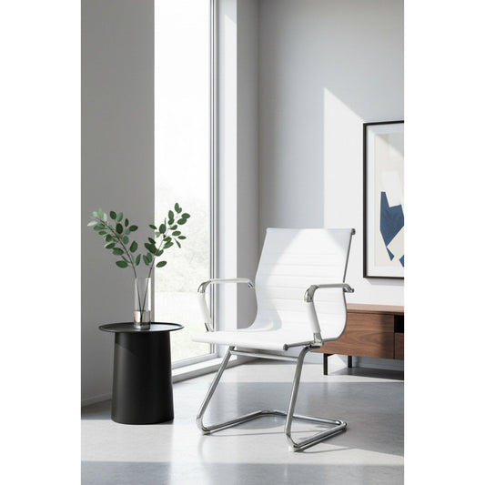 Καρέκλα Υποδοχής Cygon Reception Λευκό 49x60x108