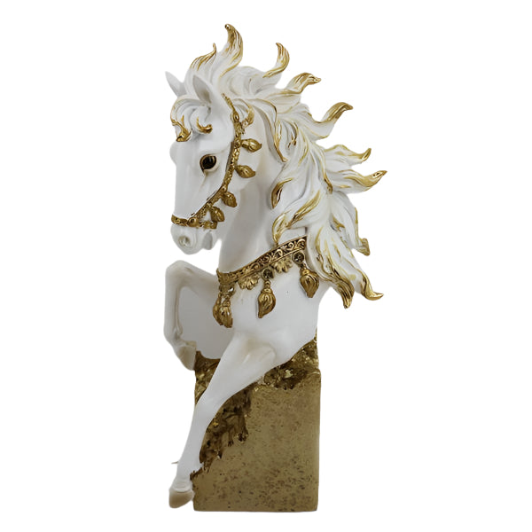 ΕΠΙΤΡΑΠΕΖΙΟ ΔΙΑΚΟΣΜΗΤΙΚΟ ΑΛΟΓΟ ΛΕΥΚΟ & ΧΡΥΣΟ 17x10x36