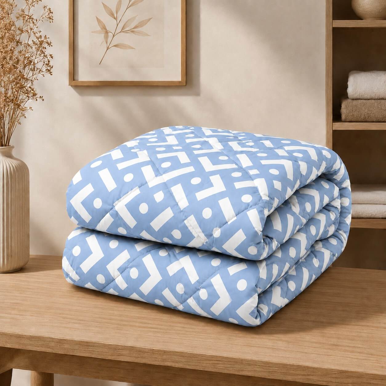 Πάπλωμα Μονό 160x240 Chiara Blue