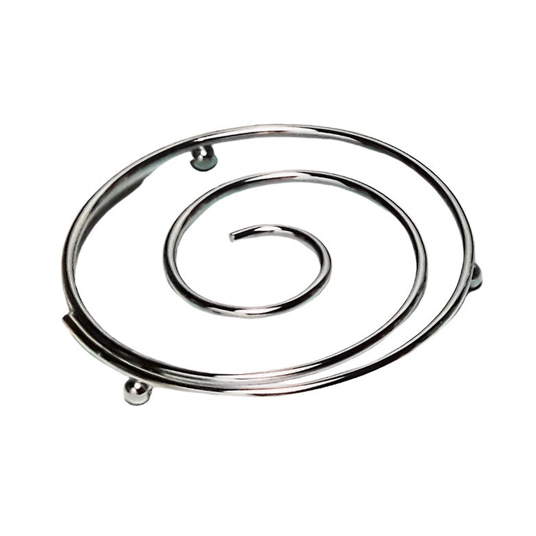 Σουπλά Κατσαρόλας Μεταλλικό Chrome