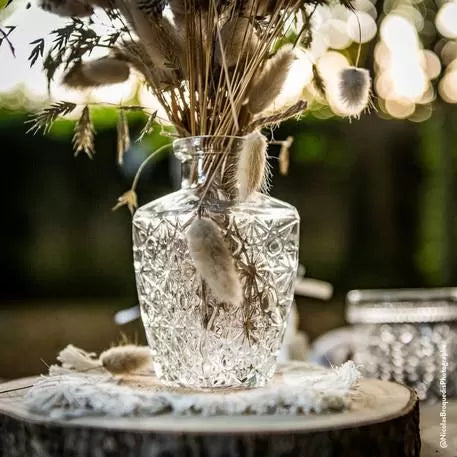 Βαζάκι Γυάλινο 7x7x13