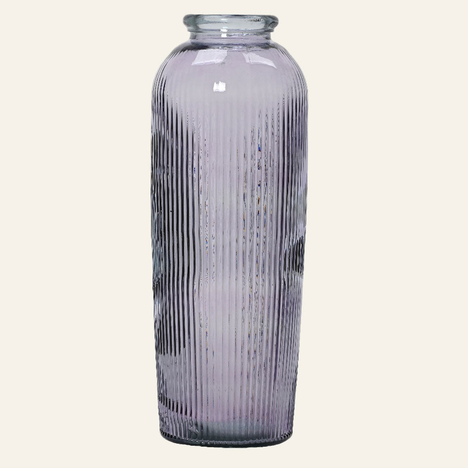 Βάζο Μεγάλο Λιλά 30x30x70