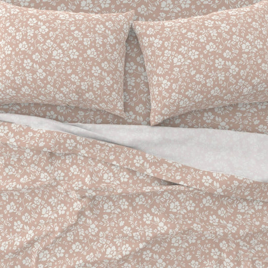 Σεντόνια King Size Σετ 2 x 2.60x2.80εκ + 2 x 52x72εκ Emily Chocolat
