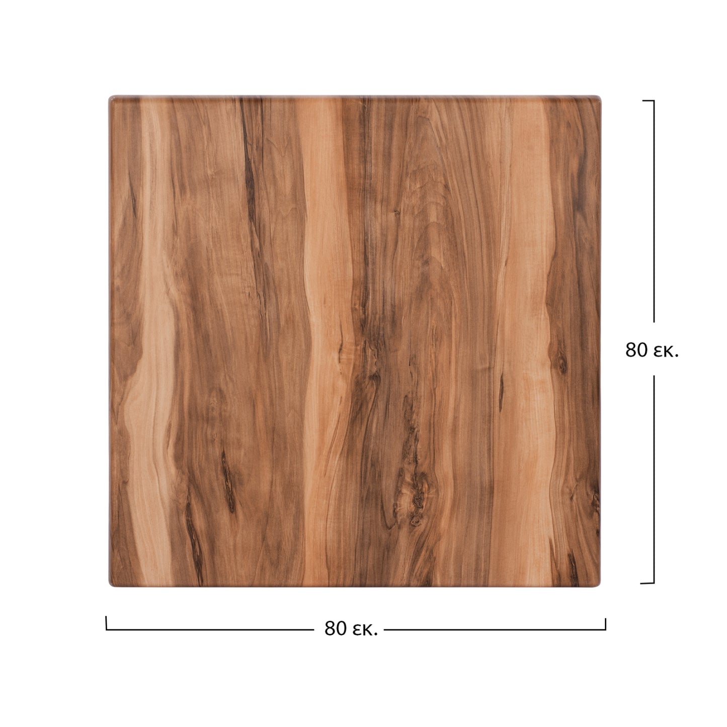 WERZALIT TABLE TOP INDIAN SESAMI 80x80x3.5