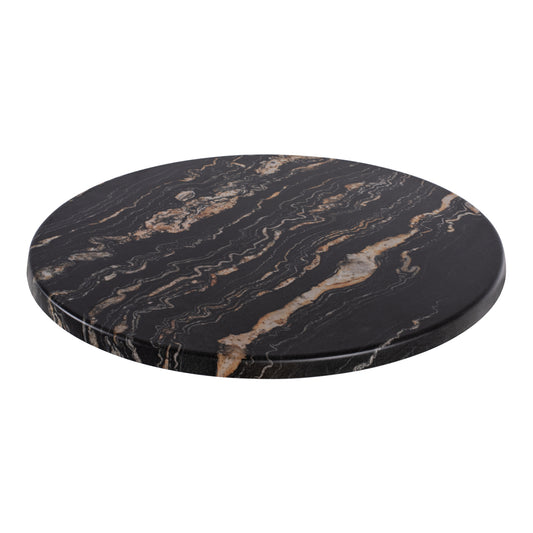 ΕΠΙΦΑΝΕΙΑ ΤΡΑΠΕΖΙΟΥ WERZALIT BLACK GOLD MARBLE Φ60x2.5