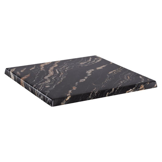 ΕΠΙΦΑΝΕΙΑ ΤΡΑΠΕΖΙΟΥ WERZALIT BLACK GOLD MARBLE 80x80x3.5