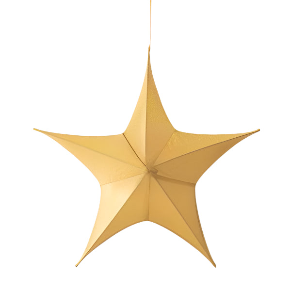 ΑΣΤΕΡΙ ΥΦΑΣΜΑΤΙΝΟ ΧΡΥΣΟ ΙΡΙΔΙΖΟΝ 65εκ