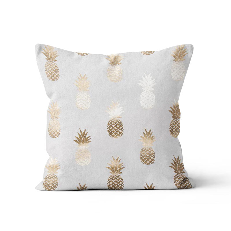 Μαξιλαροθήκη Χρυσός Ανανάς 45x45εκ